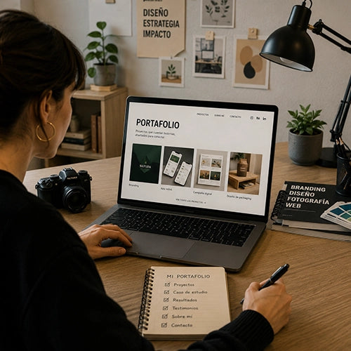 Cómo organizar tu portafolio de proyectos si eres creativo o freelancer