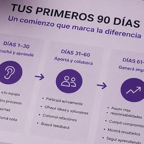 Consejos para destacar en tu nuevo trabajo durante los primeros 90 días